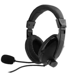 Новые игровые наушники оголовье бас стерео гарнитура стерео Over-ear проводные гарнитуры наушники для геймеров с микрофоном для телефона