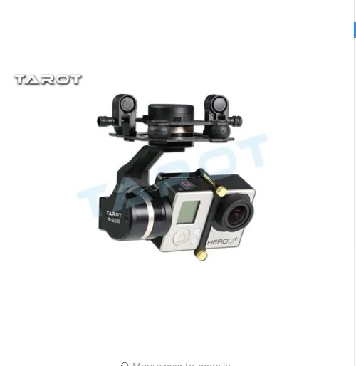 

F17391 Tarot TL3T01 Update from T4-3D 3D III Metal 3-Axle Brushless Gimbal for GOPRO GOPRO4/GOpro3+/Gopro3 FPV Photography