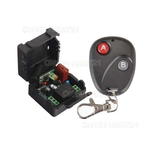 

10PCS/lot AC220V 1CH 10A Mini Size Wireless Remote Switch Receiver&Transmitter For Light Lamp LED SMD ON OFF M T L Adjustable