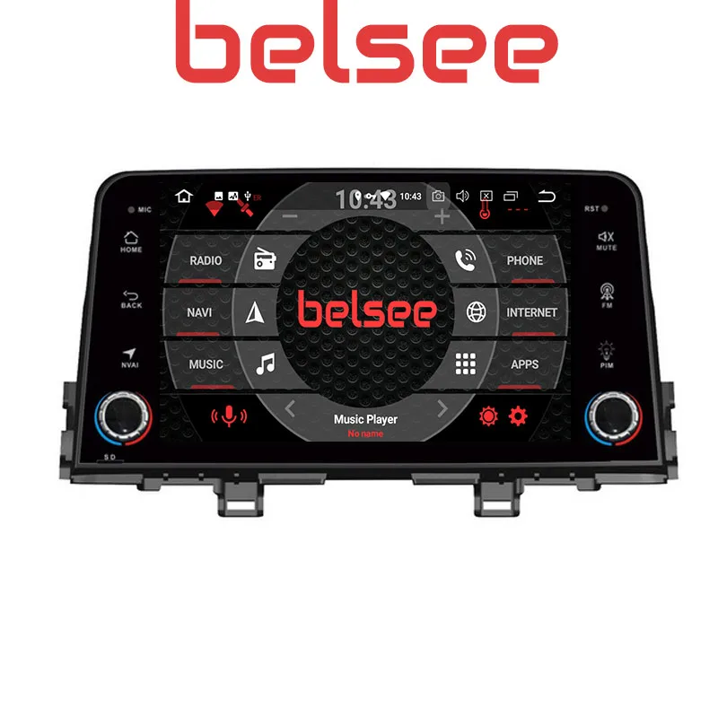 Perfect Belsee 8" for Kia Morning Picanto Android 8.0 Autoradio Bluetooth GPS Car Radio Stereo Octa Core 4GB PX5 Support Split Screen 1