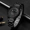 Luxury Cool Men Black Steel Watch Men Fashion Top Brand Sports Unique Design  Quartz Wrist Watches Male Clock Relogio Masculino ► Photo 3/6