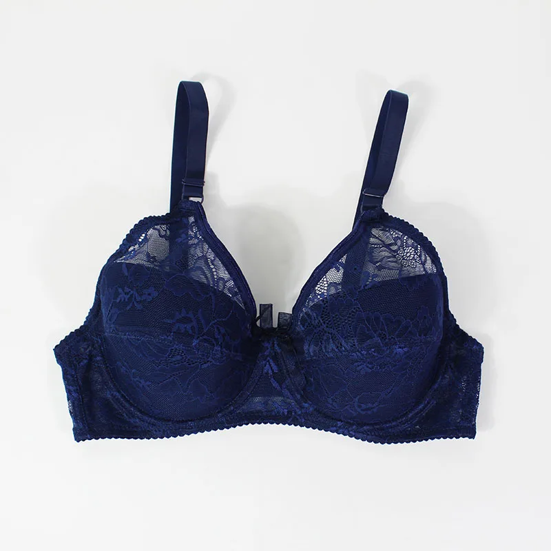 

Plus Size Bra Push Up Sexy Lace Bras For Woman Large Size Lingerie Brassiere Bra Underwear Big Size 36 38 40 42 44 46 48 D E Cup