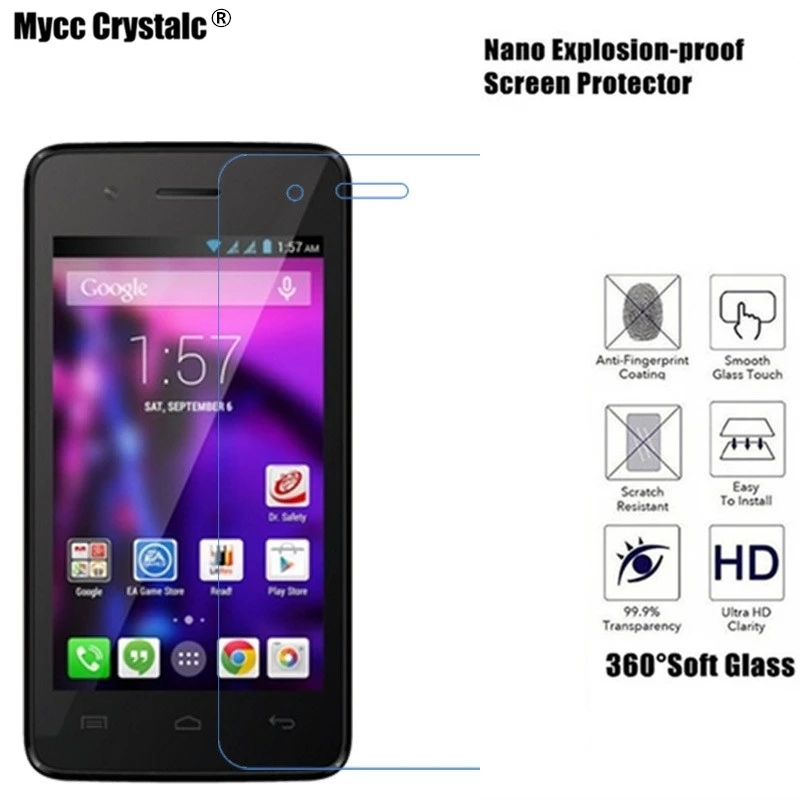 

Mycc crystalc Soft Glass Nano Explosion-proof Screen Protector For EXPLAY Light Film