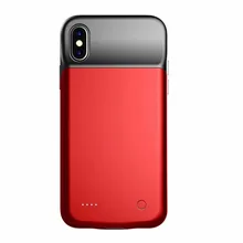 Мощный чехол 5000 мАч для iphone X с высокой емкостью, чехол для аккумулятора, запасная внешняя зарядка, задняя крышка для телефона iphone X