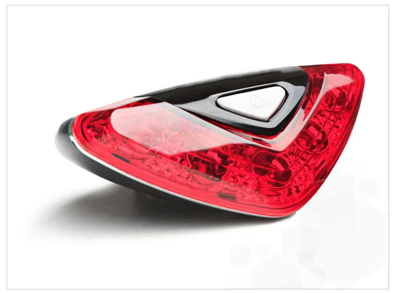 Top Bicycle Rear Tail light Red LED Flash Lights Cycling Night Safety Warning Lamp Bike Outdoor tail light Accessories 9