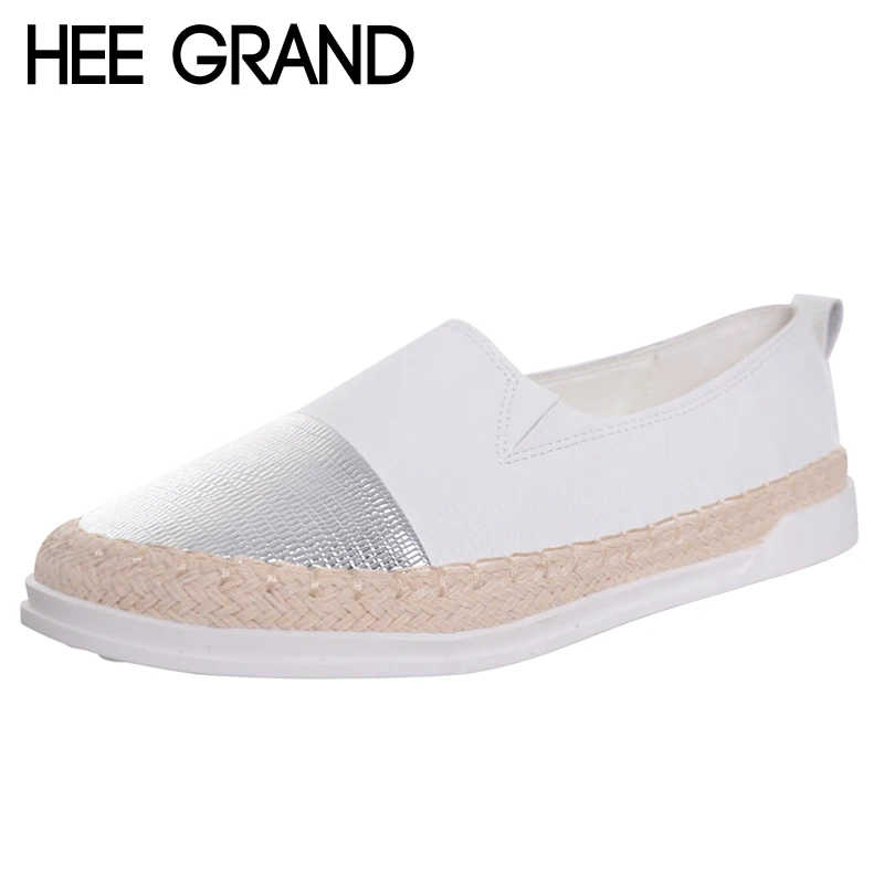 HEE GRAND Glitter Loafers 2017 Summer Slip On Flats Fisherman Shoes Woman Casual Spring Women Flat Shoes Plus Size 35-43 XWD4898 HEE GRAND Glitter Loafers 2017 Summer Slip On Flats Fisherman Shoes Woman Casual Spring Women Flat Shoes Plus Size 35-43 XWD4898