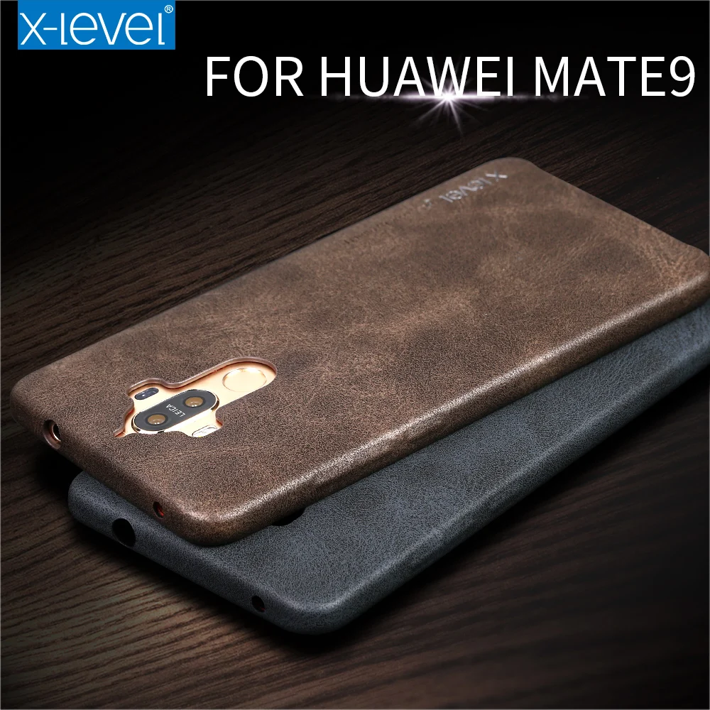  2016 X-Level PU leather For Phone Case Huawei Mate 9,Back Cover For Huawei Mate 9 Case 