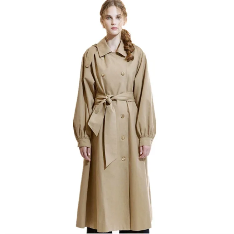 Same Windswear Autumn Harbor Lightcap Retro Extension New Force Zhou Windswear Women Long Style 2019 Jackets Coat Women Same Windswear Autumn Harbor Lightcap Retro Extension New Force Zhou Windswear Women Long Style 2019 Jackets Coat Women