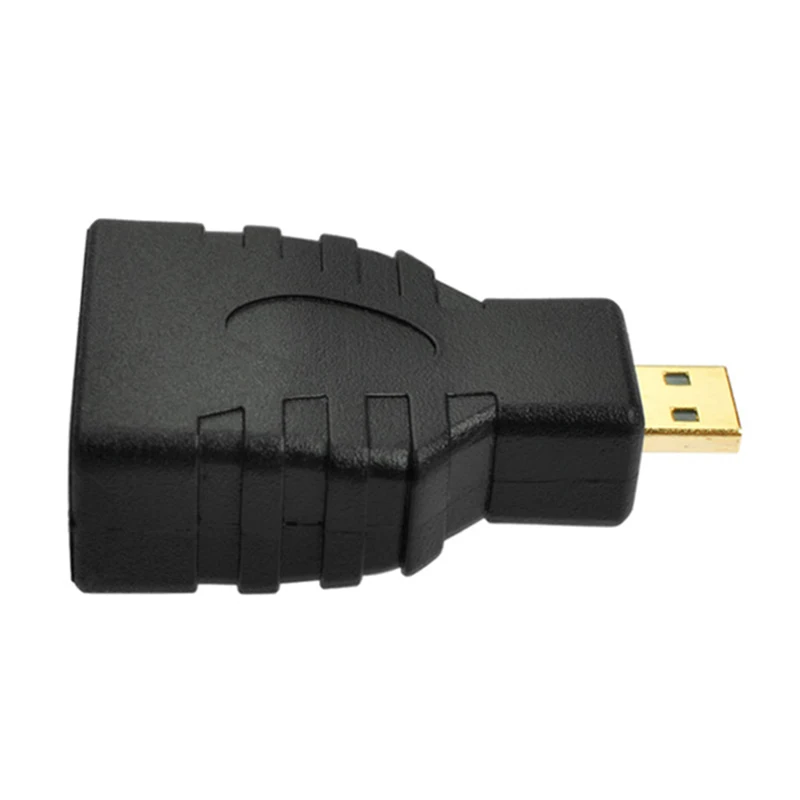 Высокоскоростной микро HDMI Мужской к HDMI Женский адаптер конвертер кабель HD 3D 1080P позолоченный HDMI V1.4 разъем для HDTV xbox PS3