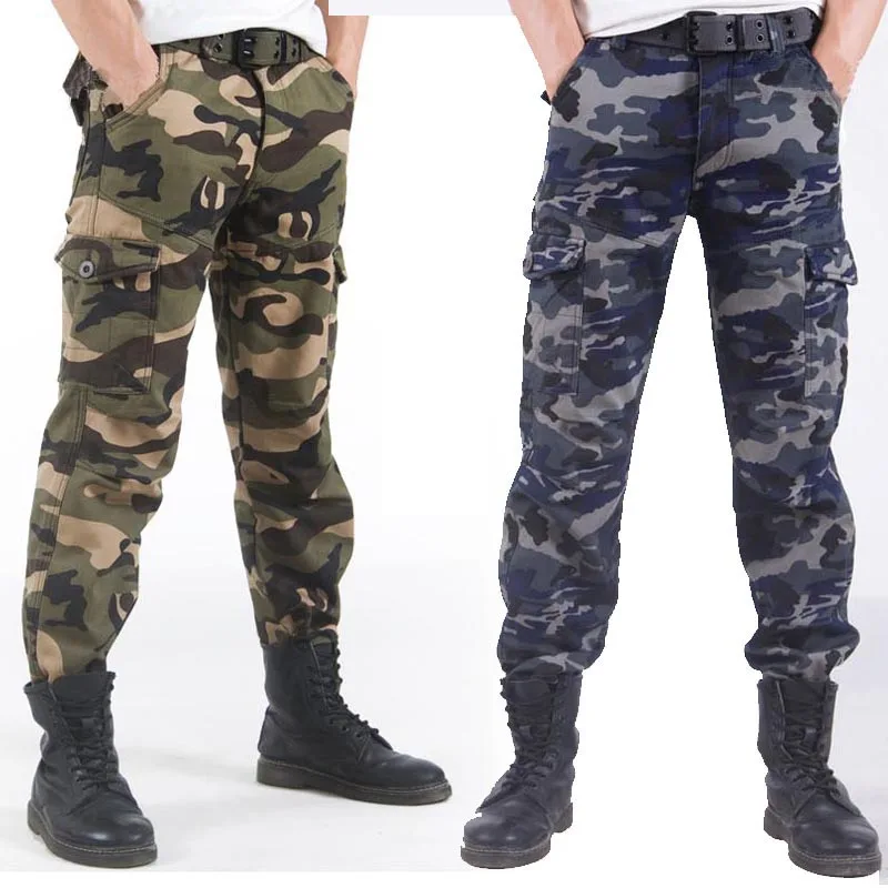 fleece lined camo jeans