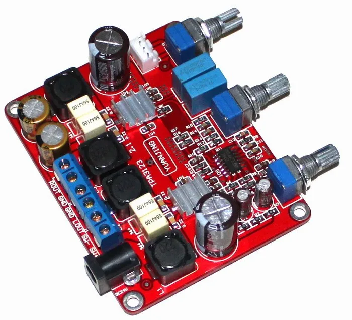 TPA3123 2 1 канальный усилитель сабвуфера (50 Вт + 25 * 2)|subwoofer amplifier board|amplifier boardsubwoofer |