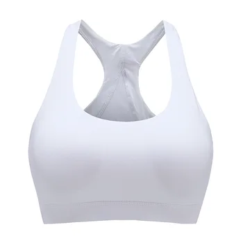 

Women Shockproof Professional Sports Bra Back Triangle Breathable Yoga Crop Top Gym Running Fitness Push Up Female Top Underwear