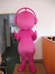 Талисман розовый синий Музыкальная кукла маскарадный костюм на заказ маскарадный костюм косплей тема Карнавальный Костюм-маскот