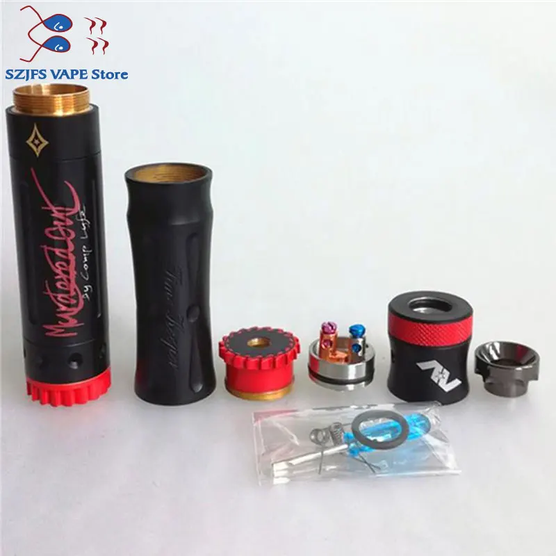 

Mechanical ModAvid Lyfe Timekeeper V2 Mech Mod Plus Start adjustable vape Mech Mod and AV RDA Kits Time Keeper Tube Competition