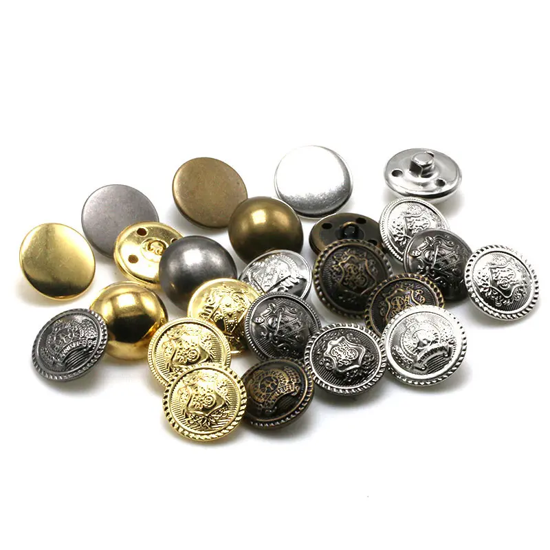 Sale 10PCS/Lot DIY Coat Golden Silvery Classic For Jeans Popular Clothing Accessories High Quality Bronze Button