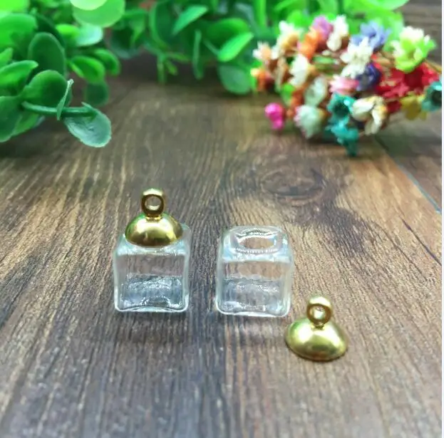 10 8mm gold cap