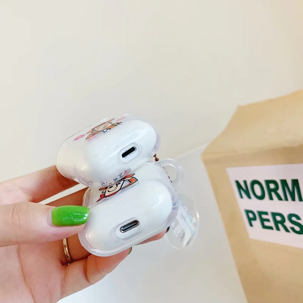 История игрушек мультфильма Базз Лайтер наушники чехол для Apple airpods беспроводной bluetooth гарнитура крышка air pod 2 аксессуары