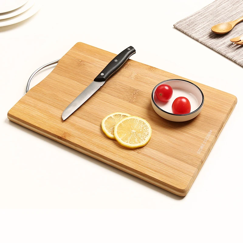 

28x20x1.5cm Totally Bamboo Cutting Board Strong Bamboo Wood Board Kitchen Chopping Board with Large Cutting Room