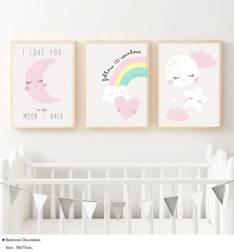 Heart-longing-Wall-Art-Prints-and-Posters-Nordic-Ins-Canvas-Painting-for-Living-Room-Decoration-Wall -