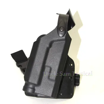 

Tactical Compact Light Bearing Leg Gun Holster Hunting Shooting Pistol Thigh Drop Gun Holster Fits Colt 1911