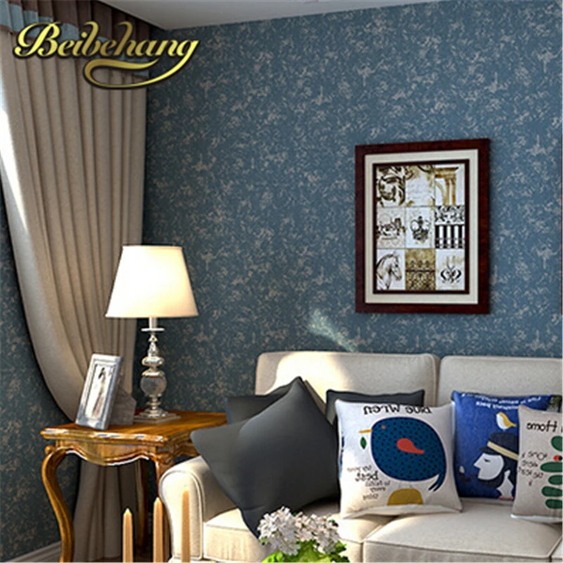 beibehang papel de parede. New American Spot Pattern Vintage Non-woven Wallpaper Hollway, Hotel, Live room Wall Paper