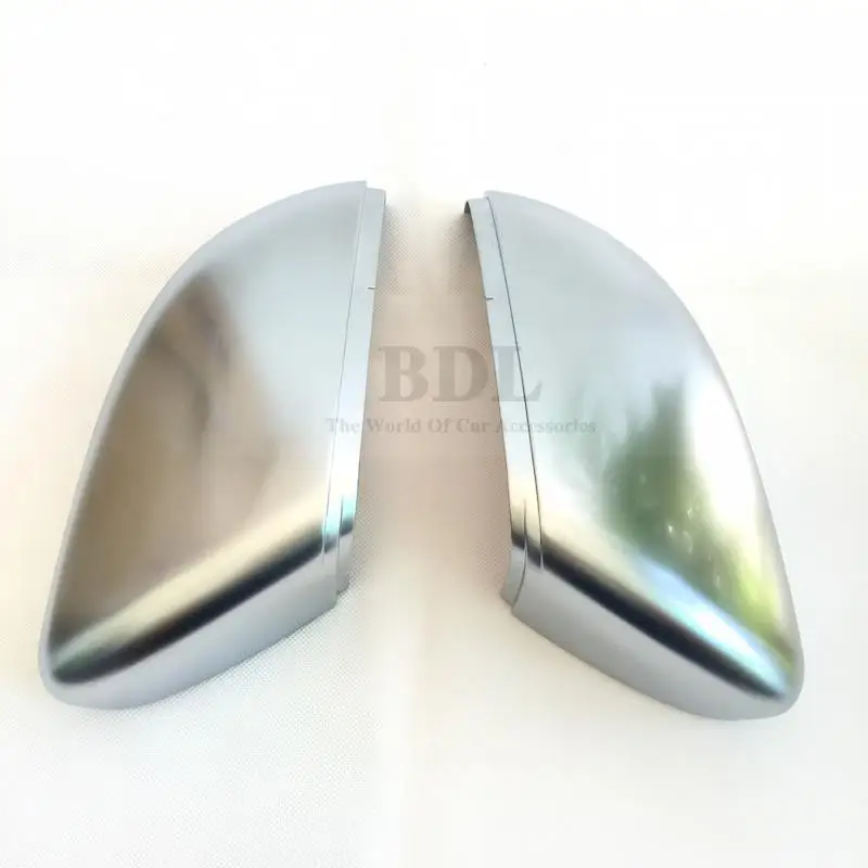 BODENLA матовая хромированная зеркальная крышка серебряное боковое зеркало заднего вида Крышка корпуса для VW Golf 6 MK6 Touran