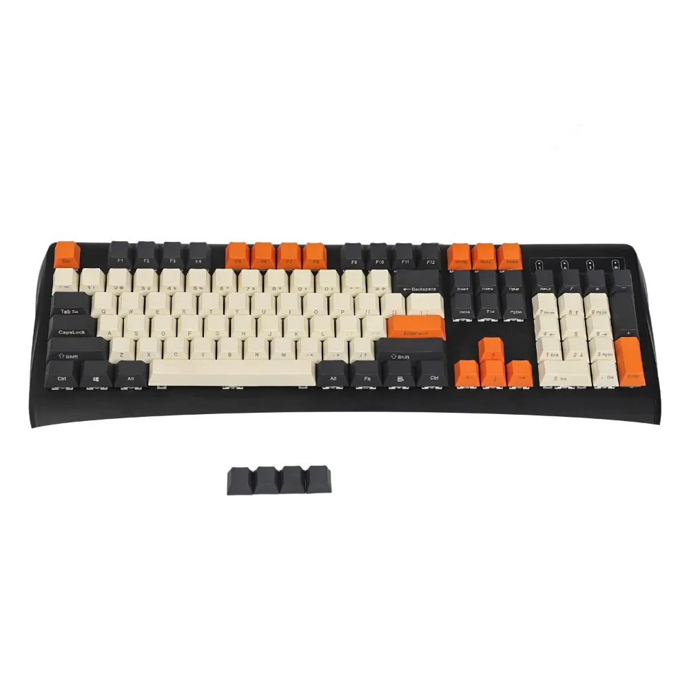 YMDK Carbon 108 Keyset толстый pbt Вишневый профиль колпачки для стандартных ANSI 104 87 61 механическая клавиатура MX filco Vortex