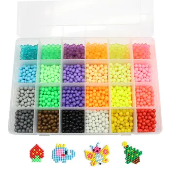

1set/lot Hydrogel Crystal Beads Water Sticky Beads Jelly Balls With Palette Pen Peeler Sprayer DIY Magic Balls Kid's Toy J0227