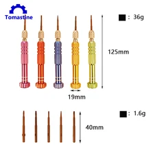 5 в 1 маленькая отвертка для телефона, набор мини-прецизионных отверток, набор наконечников звездочек, Набор отверток, набор инструментов для ремонта открывания