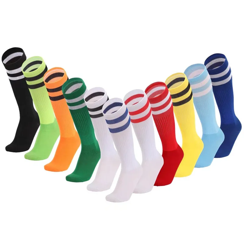 

Etto adult Teens Knee Elastic Anti-slip Cotton Soccer Socks adult Boys Soccer Training Pants Long Tube Sports Sox DH-09