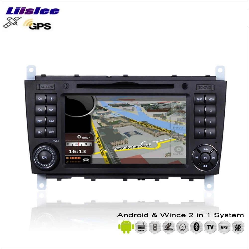 Best Liislee Car Android Multimedia For Mercedes Benz G W467 2004~2008 Radio DVD Player GPS Navi Navigation Audio Video Stereo System