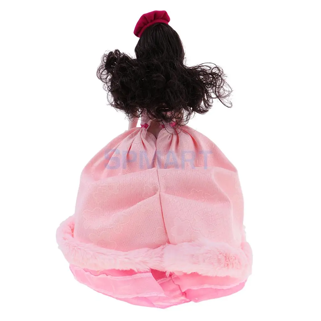 

Fashion Flexible 10 Joints Vinyl Body Kurhn Doll BJD Making Postures Kids DIY Toy with Display Stand Spring Wishes Style