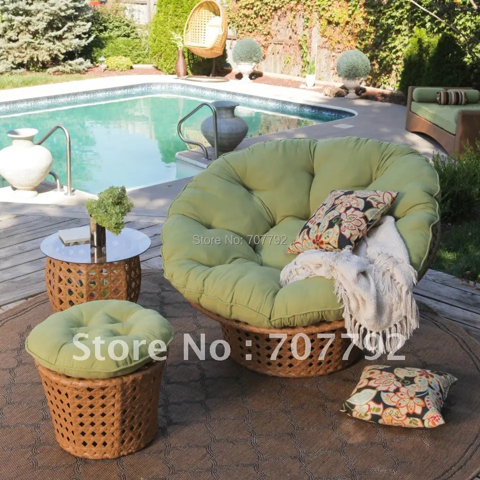 All Weather Wicker Luar Papasan Kursi Set Papasan Chair Outdoor Papasan Chairoutdoor Wicker Aliexpress