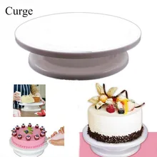 Kuchen Dekorieren Tools Rotierenden Tortenständer Sugarcraft Drehscheibe Dekorieren Ständer Plattform Cupcake Stand Cake Platte Werkzeuge CT6601