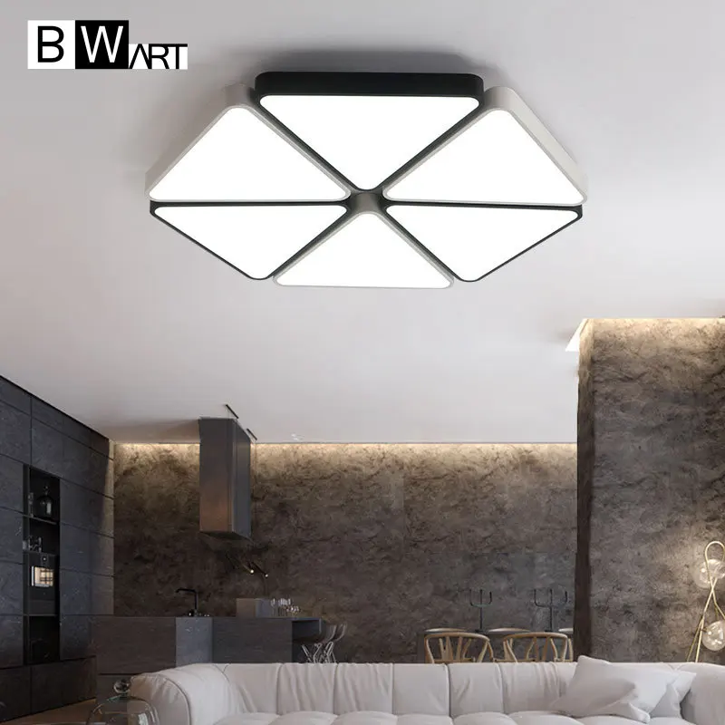 

BWART Modern Led Ceiling Chandelier For Living Room Study Room Bedroom Home AC90-265V lamparas de techo Modern Led Lamp