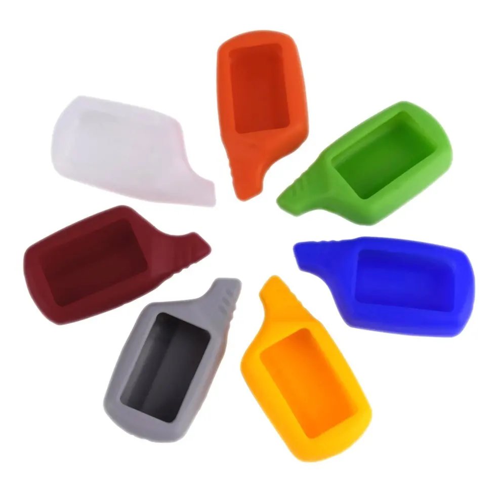 

10 pcs B9 Mini Silicone Shell Cover for Remote Control Two-way Car Alarm System