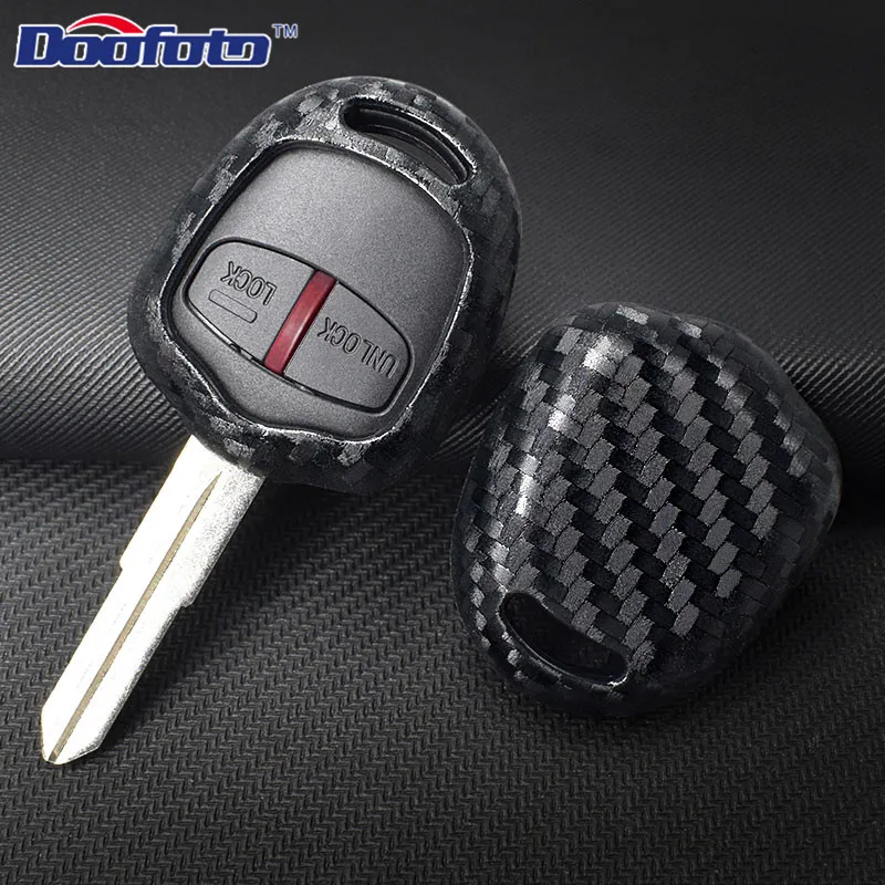 Doofoto авто наклейка подходит для Mitsubishi Lancer Mirage Montero Shogun чехол ключа дистанционного