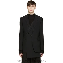 На заказ S~ 5XL! Для Мужчин's GD с утолщающейся подошвой костюм для досуга Двубортный пиджак шить обувь для подиума; большие размеры певиц