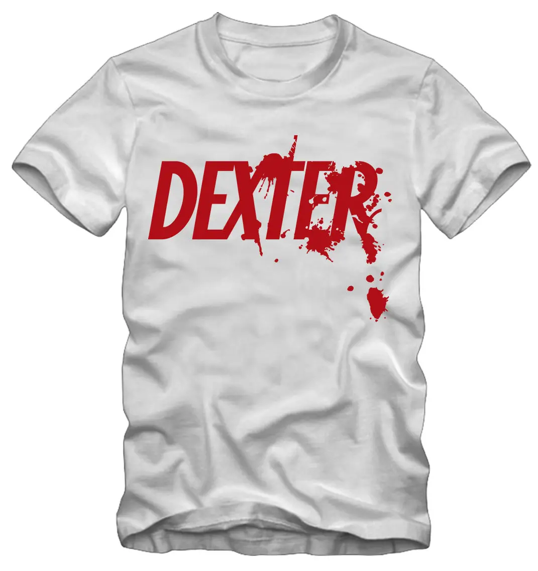 Футболка Maglietta Dexter Morgan serie TV Harajuku футболка модные классические Уникальный