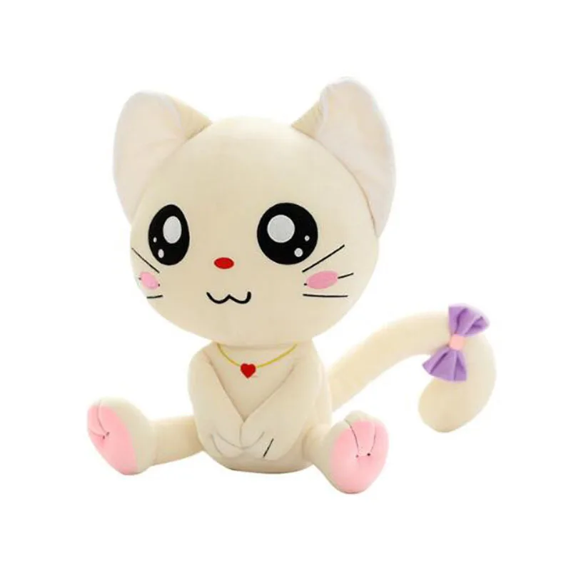 Emoji Pillow Expression Cat Plush Toys Sitting smilies Cat Doll Stuffed