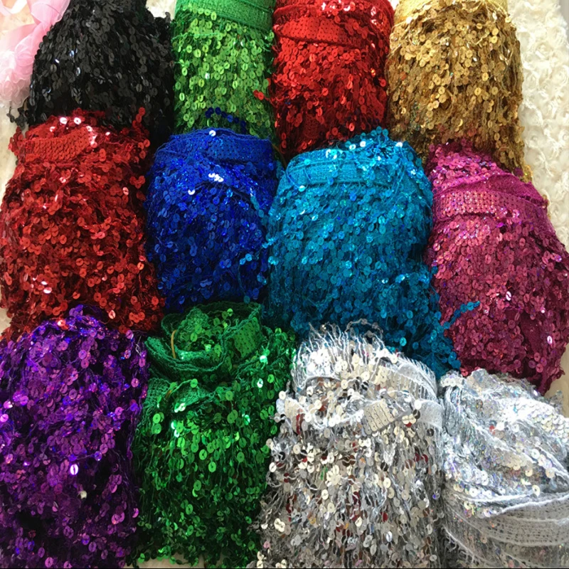 Sequin tassel trim Clearance