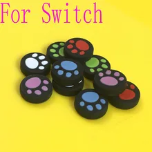 JCD кошачья лапа силиконовая рукоятка пальца крышка Крышка для nintendo Switch Joycon