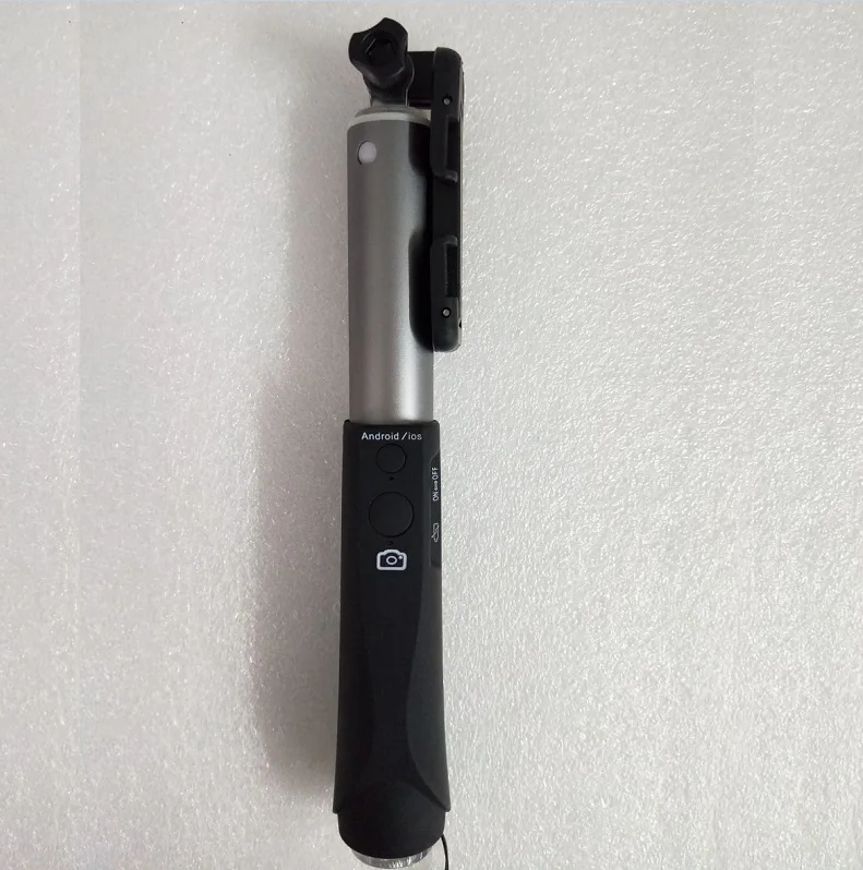 Высокое качество GDLYL Bluetooth селфи палка Беспроводная Bluetooth селфи палка монопод ручной универсальная палка для селфи для телефона - Цвет: Серый