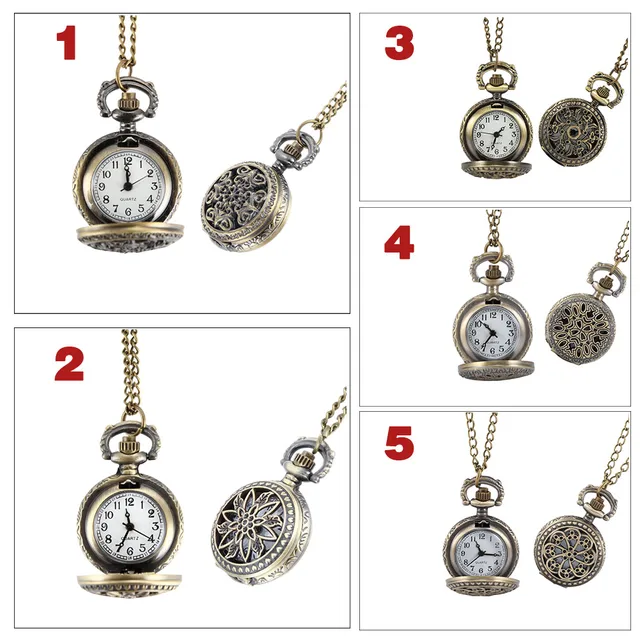 Fashion Vintage Women Pocket Watch Alloy Retro Hollow Out Flowers Pendant Clock Fashion Vintage Women Pocket Watch Alloy Retro Hollow Out Flowers Pendant Clock