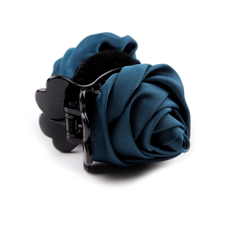 1 PC Fashion Hair Clip Rose Hair Claws Clips Accessories For Women Girls Hair Crab Clamp Hairpin Headwear Styling Accessories