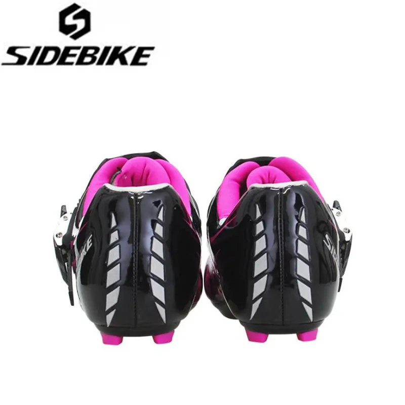 Sidebike/Обувь для шоссейного велоспорта; женские кроссовки с автоматическим замком; дышащая обувь для велоспорта и велосипеда; Sapatilha Ciclismo Zapatillas