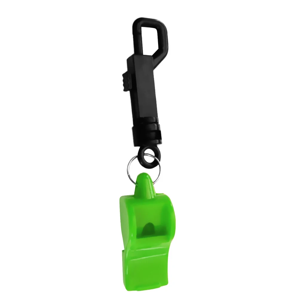 Safety Whistle with Snap Clip for Boating Kayaking Camping Hiking Hunting Scuba and Diving Emergency Survival Rescue Signaling