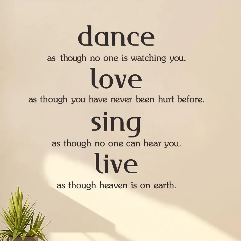 Dance Liefde Sing Live inspirerende Citaten Familie Dance Liefde Sing Live inspirerende Citaten Familie