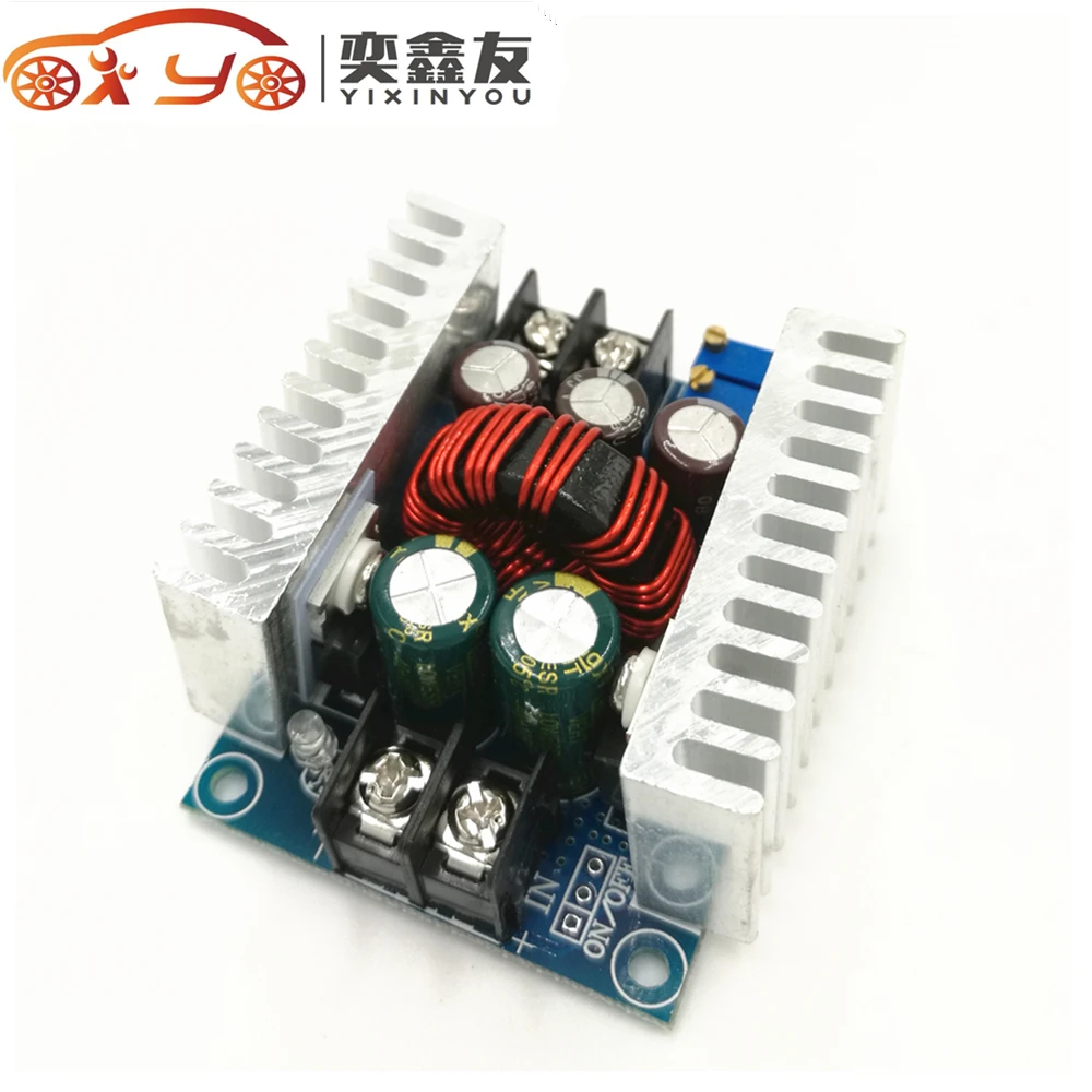 

DC-DC 20A Step-Down Constant Voltage Constant Current Adjustable Car Power Supply Module High Power Charging Module LED Driver