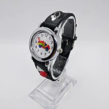 Low price good quality children watch kids watches for students girls boys clock quartz child wristwatch Cartoon car baby watch